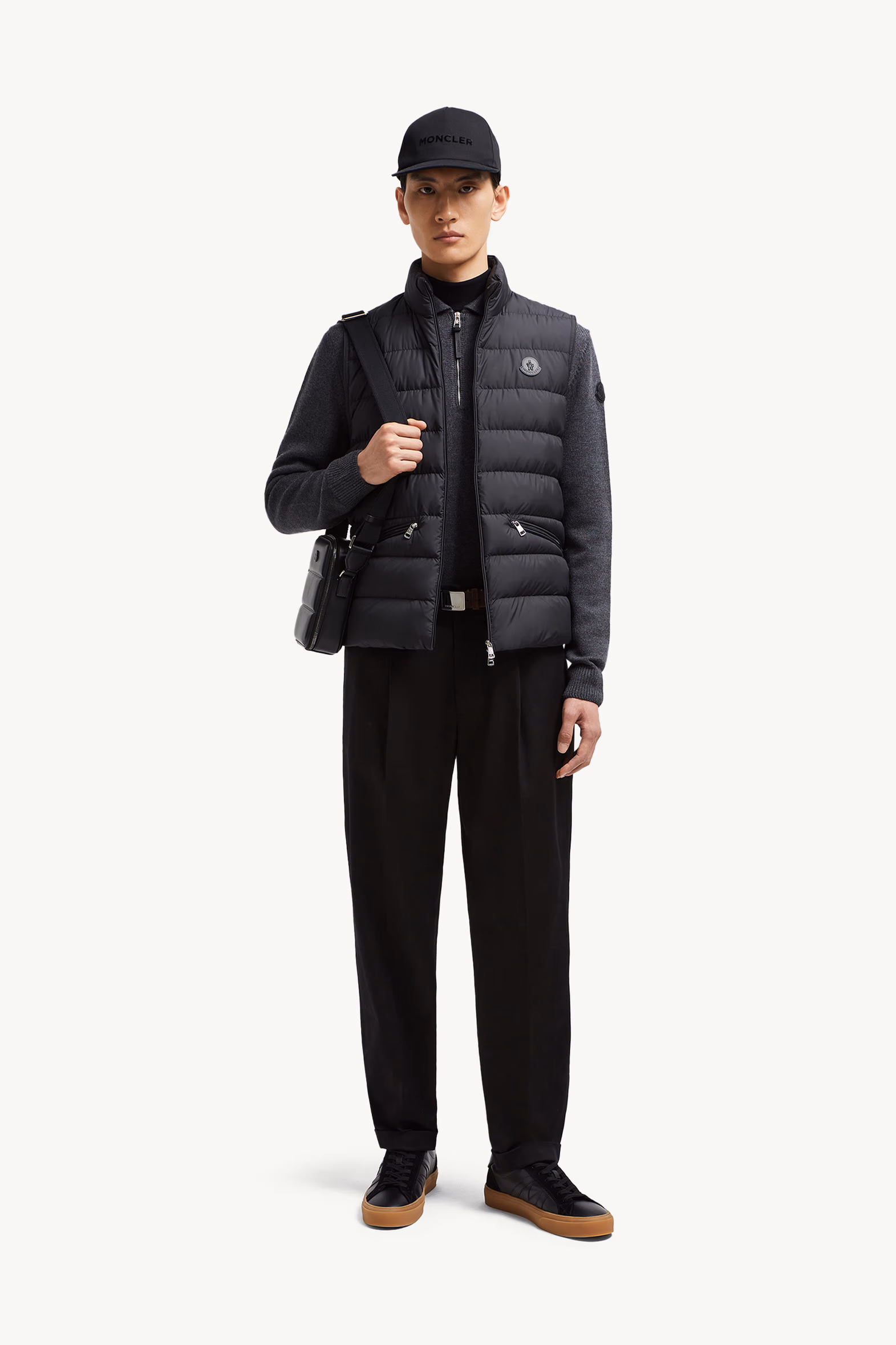 Doudoune sans manches Treompan Hommes Noir Moncler 0